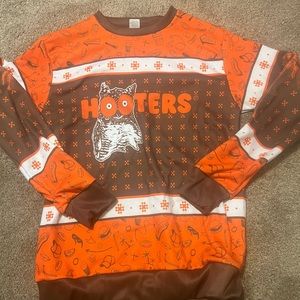 Hooters ugly Christmas sweater